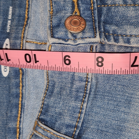 OLD NAVY WOMENS SUPER SKINNY JEANS SIZE 8 NEW WITH TAGS - Picture 13 of 15